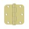 Deltana DTS35R5HD, Plain Bearing, Polished Brass (US3), Full Mortise