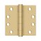 Deltana DTS44HDBB, Plain Bearing, Satin Brass (US4), Full Mortise