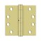 Deltana DTS44HD, Plain Bearing, Polished Brass (US3), Full Mortise