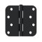 Deltana DTS44R5, Plain Bearing, Paint Black (US1B), Full Mortise