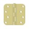 Deltana DTS44R5, Plain Bearing, Polished Brass (US3), Full Mortise