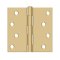 Deltana DTS44-R, Plain Bearing, Satin Brass (US4) , Full Mortise