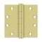 Deltana DTS45BB, 2 Ball Bearings, Polished Brass (US3), Full Mortise