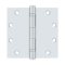 Deltana DTS55BBUSPW, 2 Ball Bearings, Prime Coat White (USPW), Full Mortise