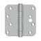 Deltana Residential Grade, 5 Knuckle, Full Mortise Hinge, 4" x  4"Satin Stainless Steel Finishes