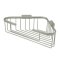 Deltana Wire Basket Triangular Corner, Heavy Duty, Brass Satin Nickel (US15) Finished