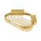 Deltana Wire Basket Triangular Corner, Heavy Duty, Brass PVD Polished Brass Finished