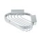 Deltana Wire Basket Triangular Corner, Heavy Duty, Brass Polished Chrome (US26) Finished