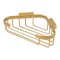 Deltana Wire Basket Triangular Corner PVD Polished Brass Finished