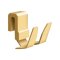 Deltana Solid Brass Wire Basket Hook PVD Polished Brass Finished