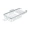  Deltana Wire Basket, Rectangular Deep & Shallow With Hook Polished Chrome (US26) Finished