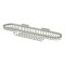 Deltana Wire Basket Combo, Heavy Duty, Brass Satin Nickel (US15)	Finished