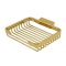 Deltana Wire Basket Rectangular Soap Holder PVD Polished Brass= Finished