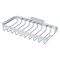 Deltana Wire Basket Rectangular, Heavy Duty, Brass Polished Chrome (US26) Finished
