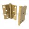 Deltana DTDSB4R4-RZ, Plain Bearing, Staggered Hole Pattern, Brass Hinge