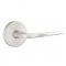 Emtek S10002 Stainless Steel Athena Lever with Disk Rosette
