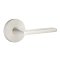 Emtek, Cast Stainless Steel Series, Helios Lever, Disk Rosette , Brushed Stainless Steel Finish