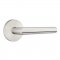 Emtek S10002 Stainless Steel Stuttgart Lever with Disk Rosette