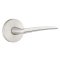 Emtek, Cast Stainless Steel Series, Poseidon Lever, Disk Rosette , Brushed Stainless Steel Finish
