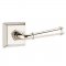 Emtek 8131 Merrimack Lever with Quincy Rosette Polished Nickel