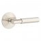 Emtek 5107 Myles Lever with Modern Rosette Satin Nickel