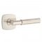 Emtek 5316 T-Bar Hammered Lever with Urban Modern Rosette Satin Nickel