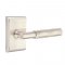 Emtek 5111 T-Bar Tribeca Lever with Neos Rosette Satin Nickel
