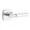Emtek 5316 T-Bar Tribeca Lever with Urban Modern Rosette Polished Chrome
