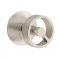 Emtek 5107 Spoke Knob with Modern Rosette Satin Nickel