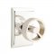 Emtek 5111 Spoke Knob with Neos Rosette Polished Nickel