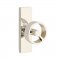 Emtek 5507 Spoke Knob with Stretto Rosette Polished Nickel