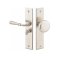Emtek Solid Brass Screen Door Lock - Rectangular Style Satin Nickel (US15) Finished