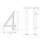 Emtek Modern House Numbers 4 digit Specs