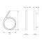 Emtek Modern House Numbers 6 digit Specs