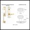 Product Specs for EM4717HE Transitional Heritage Monolithic Entry Set with Hammered Egg Knob