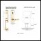 Product Specs for EM4717HT Transitional Heritage Monolithic Entry Set with Hampton Crystal Knob