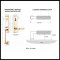 Product Specs for EM4717LSHA Transitional Heritage Monolithic Entry Set with L-Square Hammered Lever