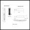 Product Specs for EM4816HEC Orion Entry Set with Hercules Lever