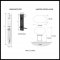 Product Specs for EM4816HT Orion Entry Set with Hampton Crystal Knob