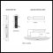 Product Specs for EM4816LSFA Orion Entry Set with L-Square Faceted Lever