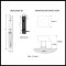 Product Specs for EM4816MSC Orion Entry Set with Modern Square Crystal Knob