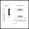 Product Specs for EM4816TAKN Orion Entry Set with T-Bar Knurled Lever
