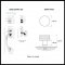 Product Specs for EM4817BN Ares Entry Set with Bern Knob