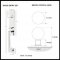 Product Specs for EM4818BL Davos Entry Set with Bristol Crystal Knob