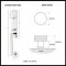 Product Specs for EM4818BN Davos Entry Set with Bern Knob
