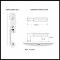 Product Specs for EM4818LSFA Davos Entry Set with L-Square Faceted Lever