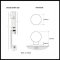 Product Specs for EM4818OR Davos Entry Set with Orb Knob