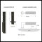 Product Specs for EM4819LSHA Lausanne Entry Set with L-Square Hammered Lever