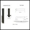 Product Specs for EM4819SIO Lausanne Entry Set with Sion Lever
