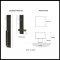 Product Specs for EM4819SQU Lausanne Entry Set with Square  Knob